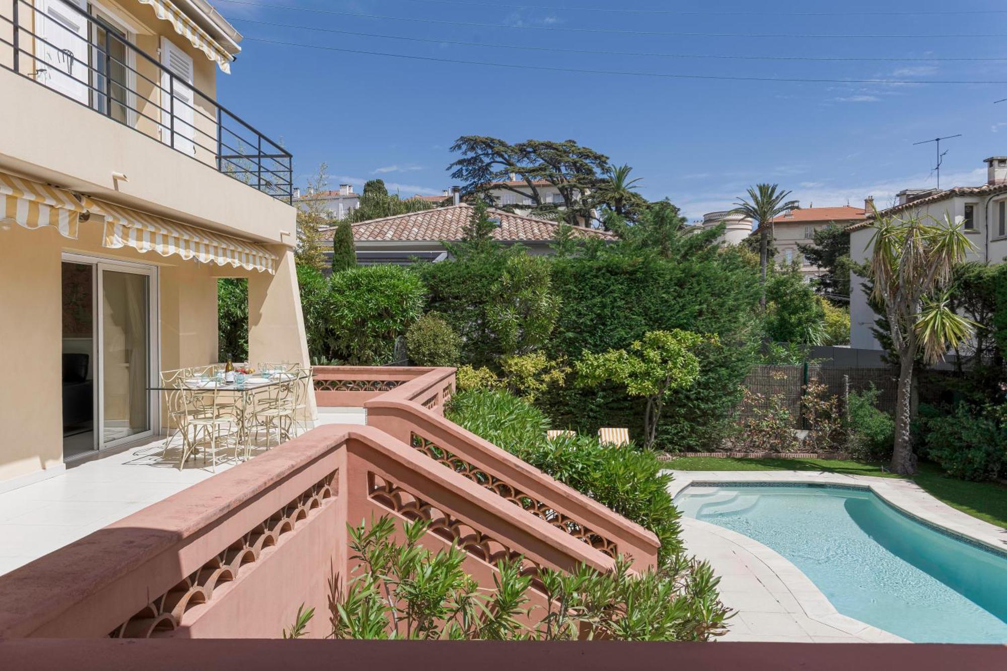 Villa Cynthia - Piscine - Plage Cannes Eksteriør bilde