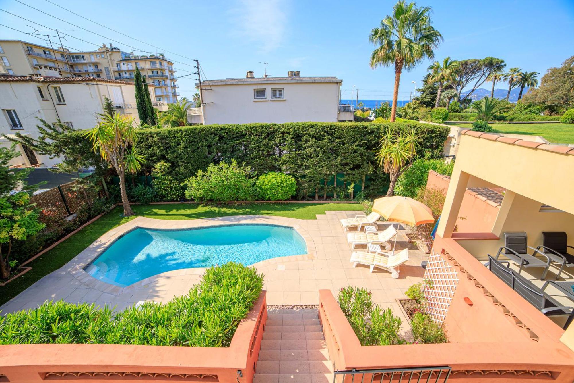 Villa Cynthia - Piscine - Plage Cannes Eksteriør bilde